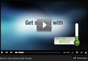Getting Started with Feedly